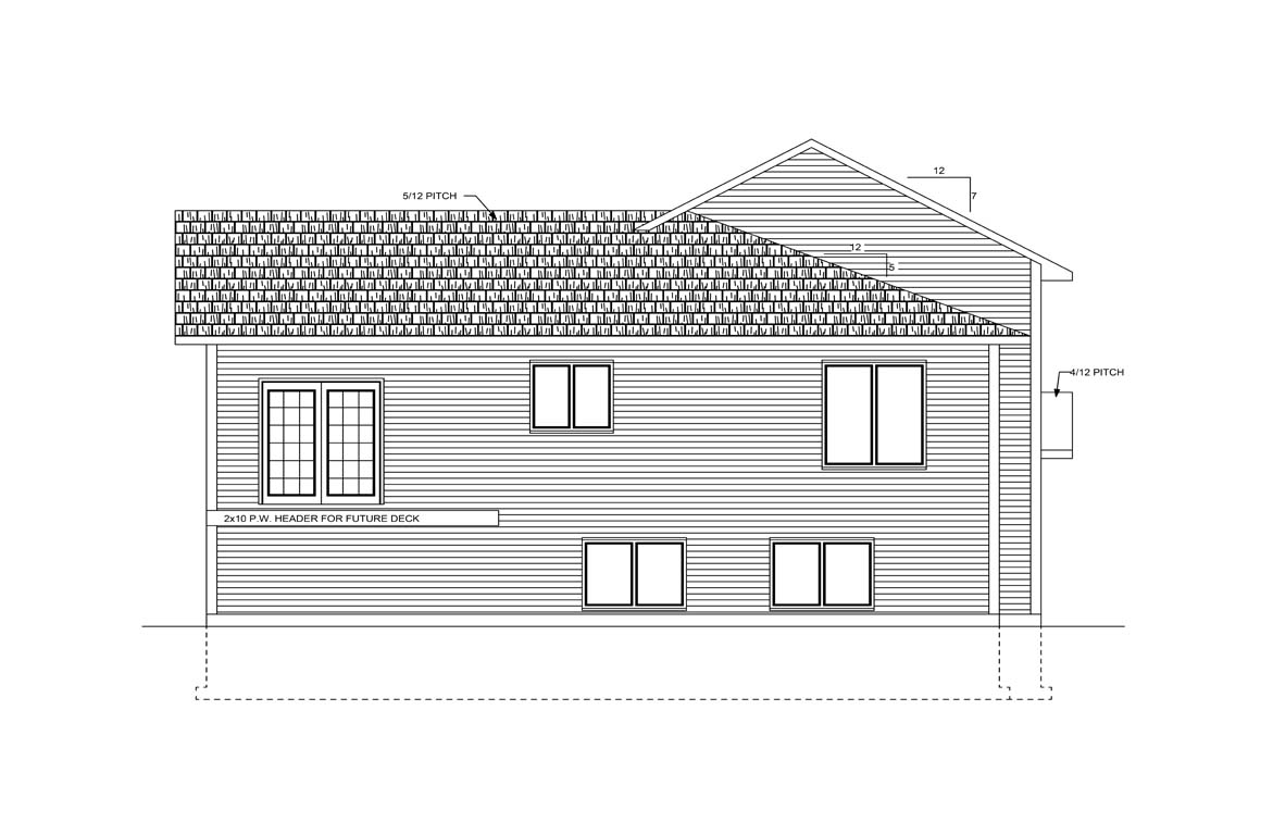 Mobile back elevation