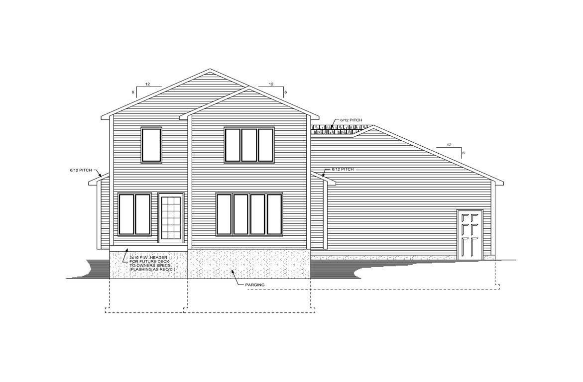 Mobile back elevation