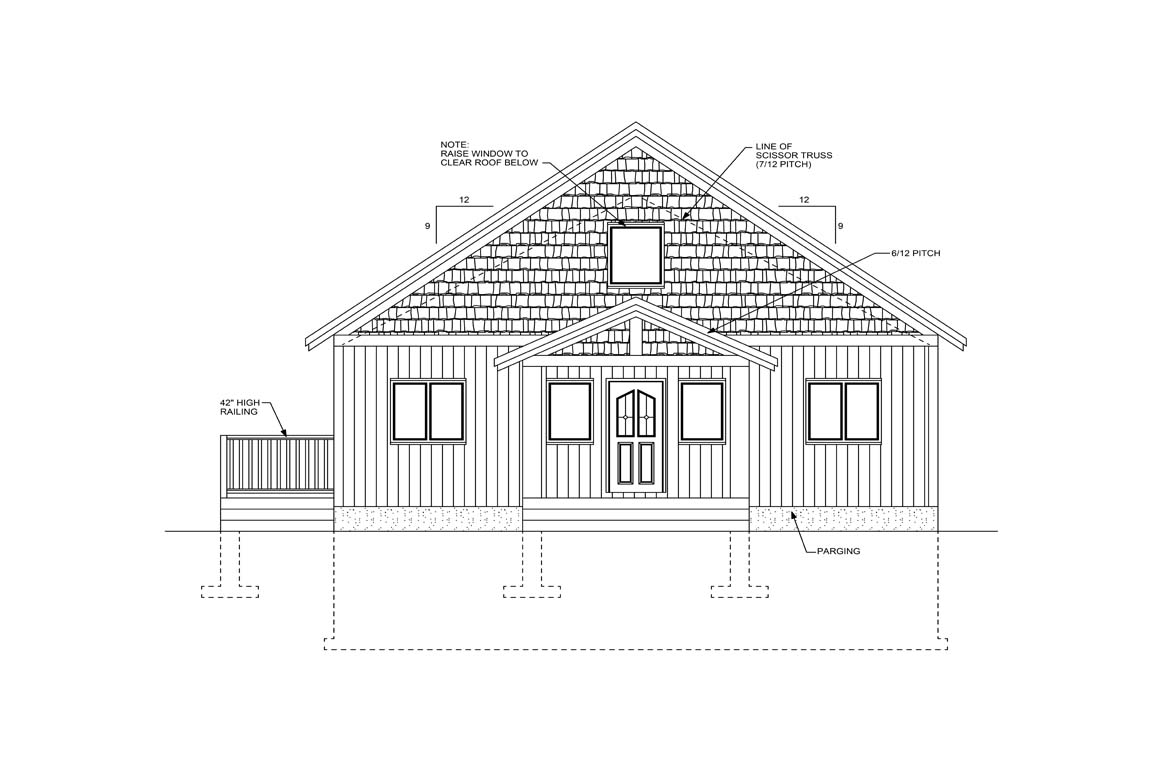 Mobile back elevation