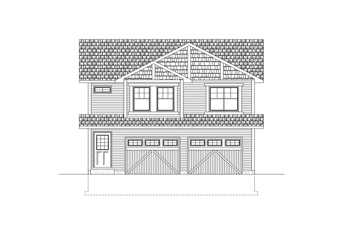 Mobile front elevation