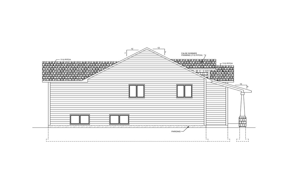 Mobile left elevation