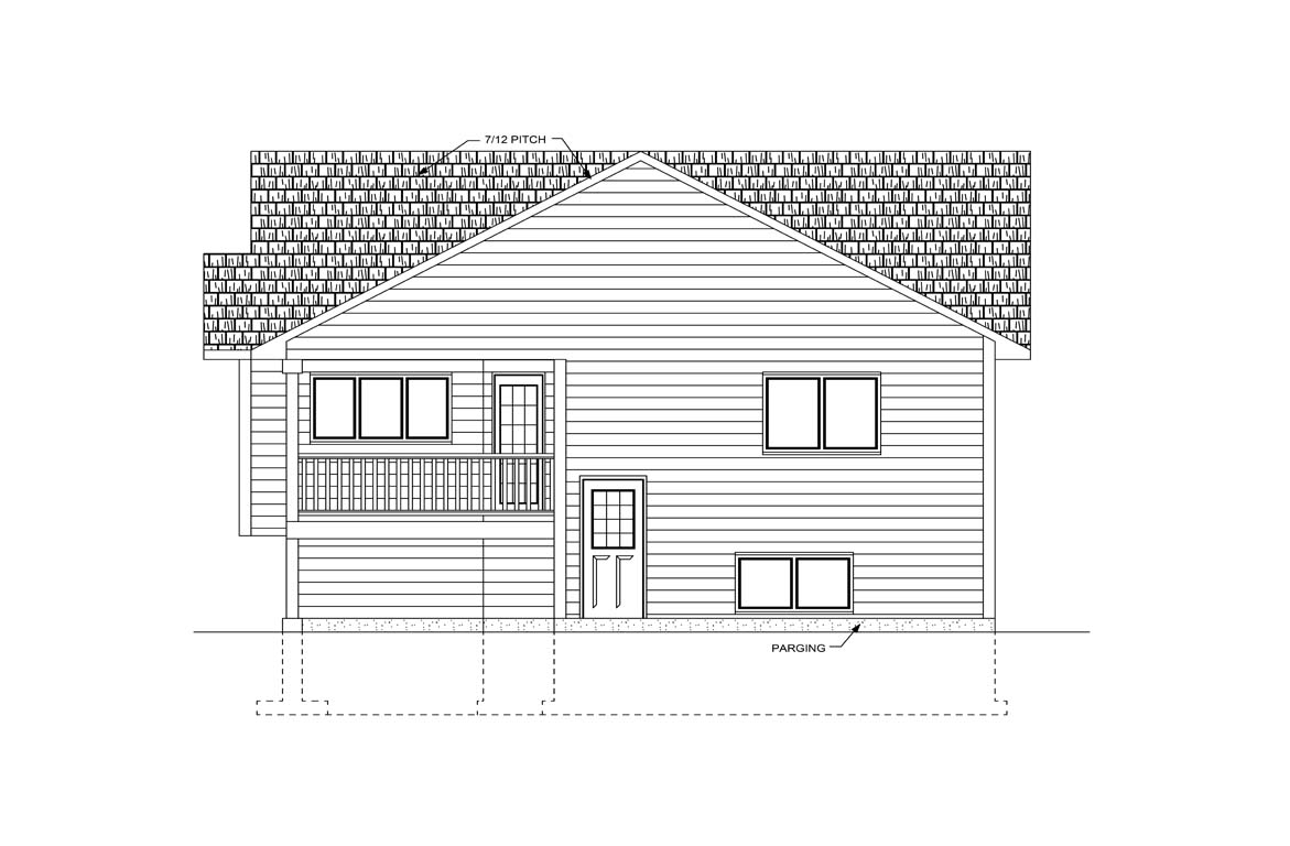 Mobile back elevation