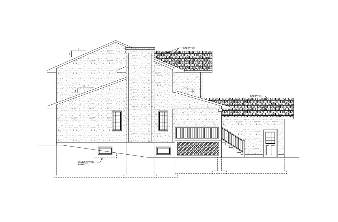 Mobile left elevation