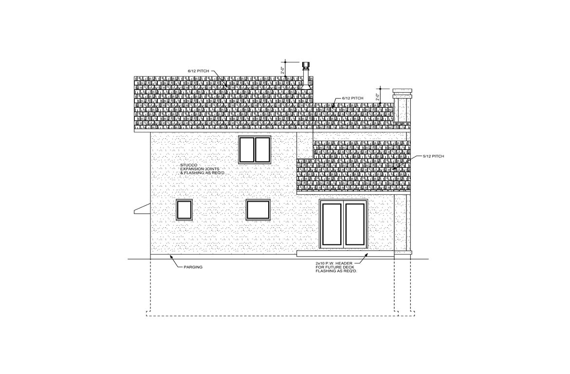 Mobile back elevation