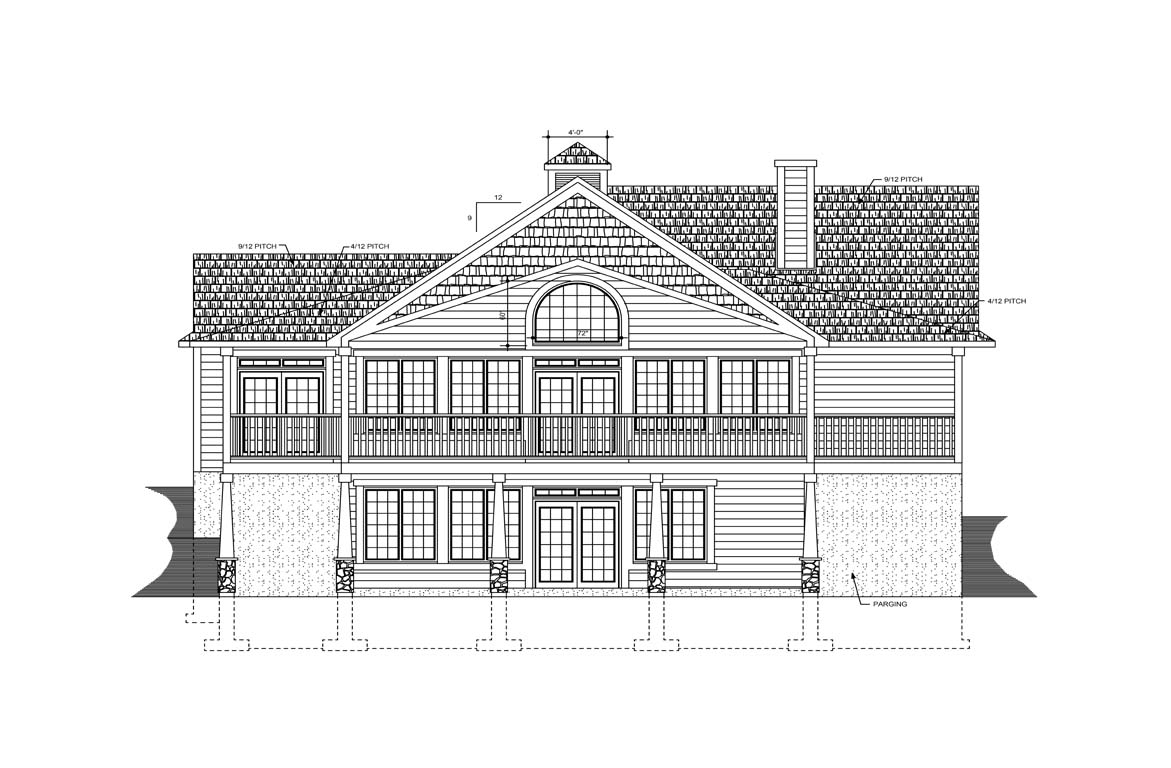 Mobile back elevation