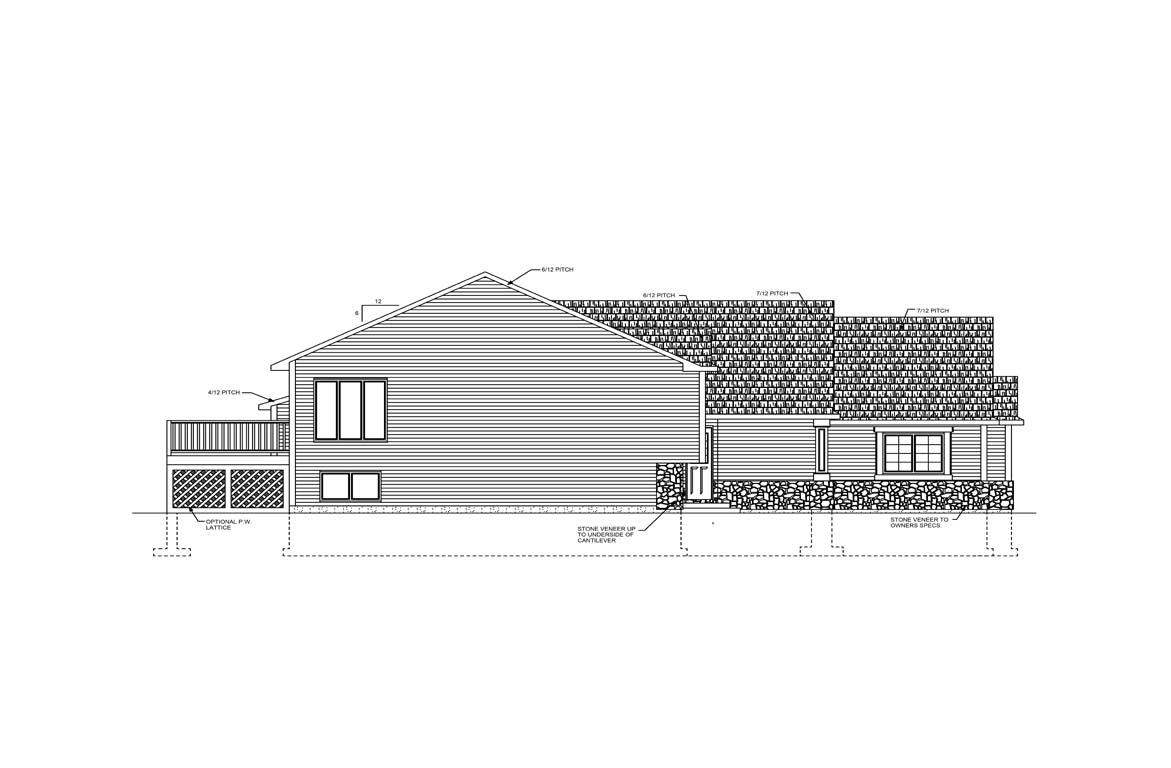 Mobile left elevation