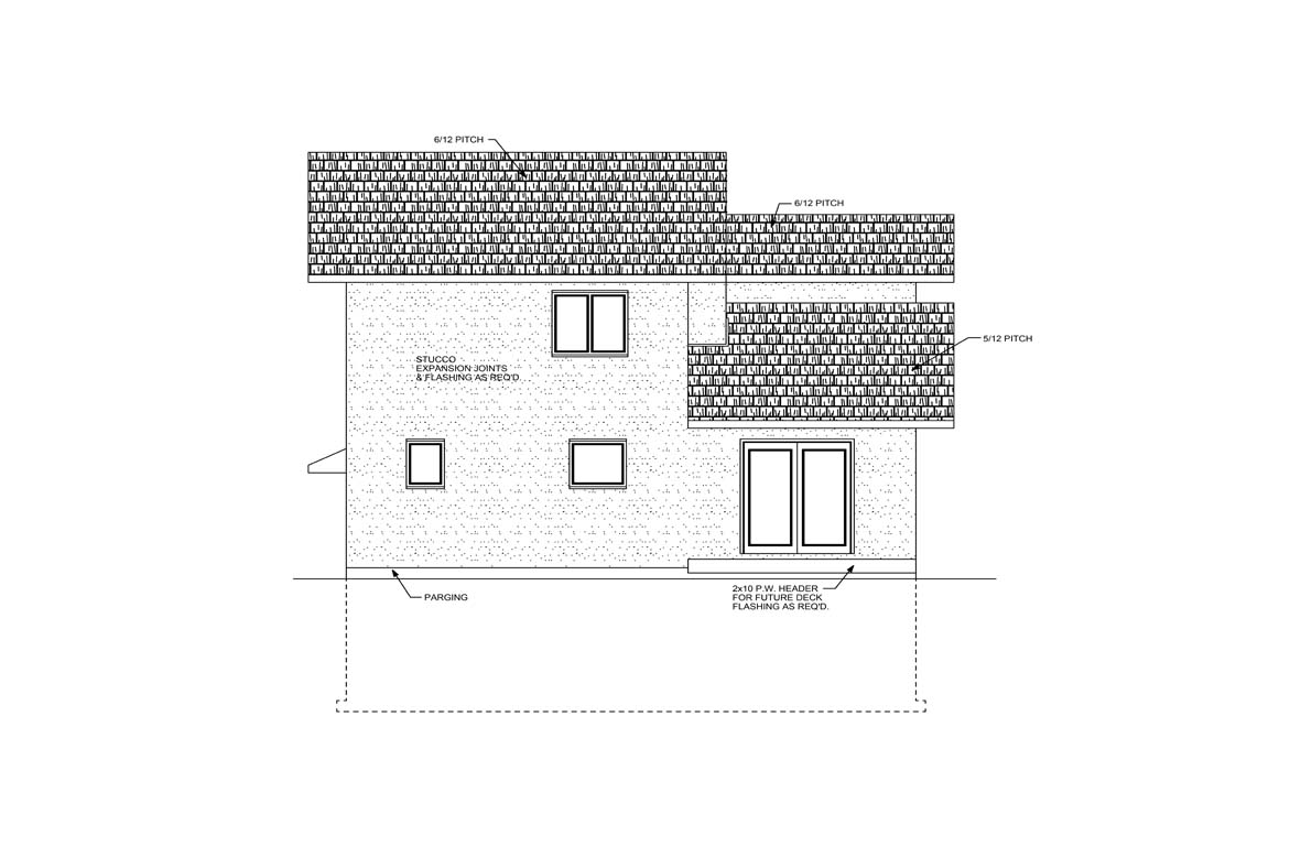 Mobile back elevation