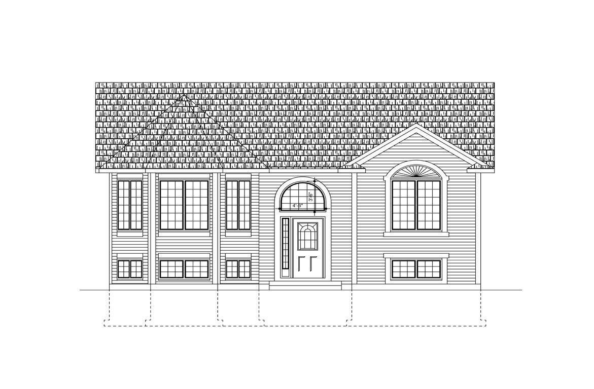 Mobile front elevation