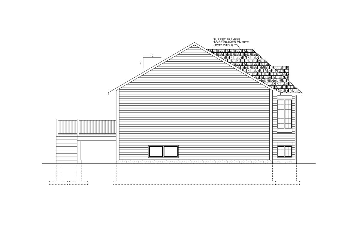 Mobile left elevation