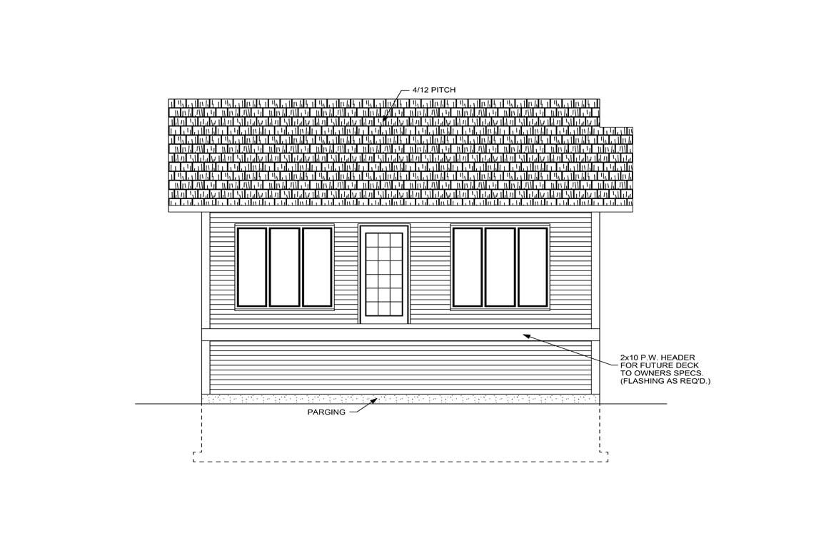 Mobile back elevation
