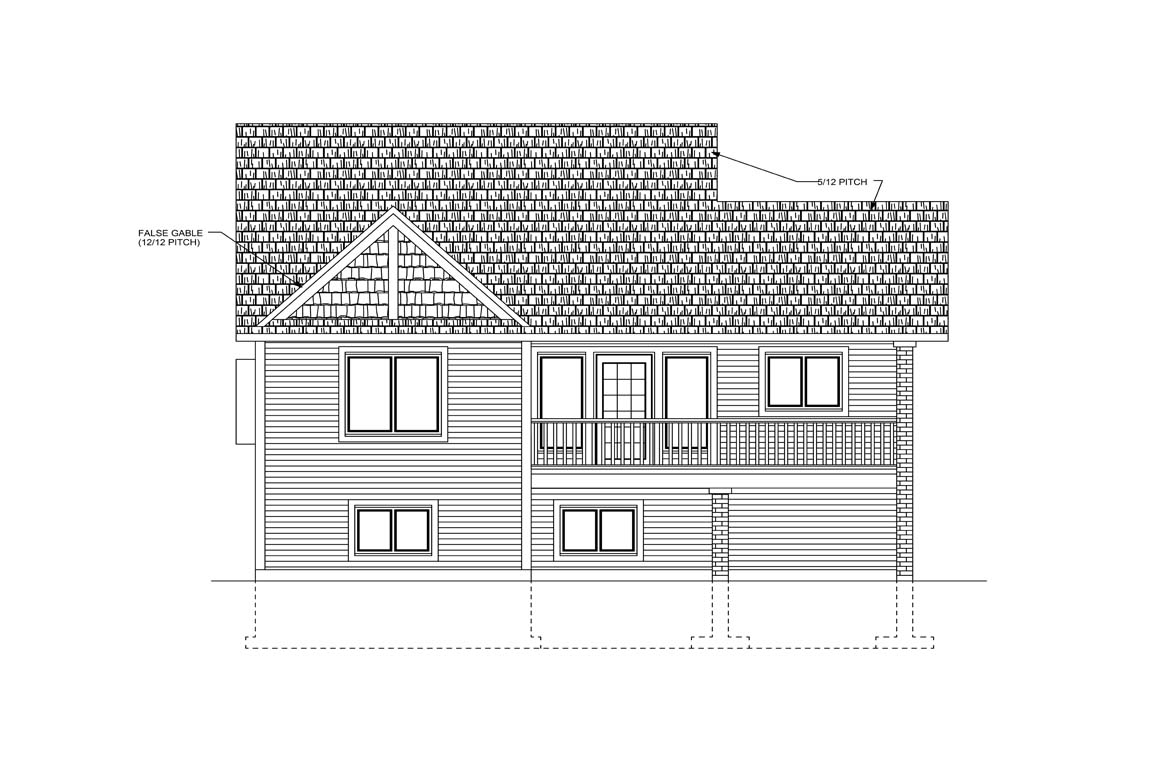 Mobile back elevation