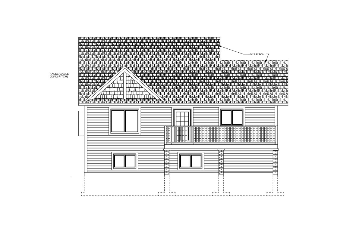 Mobile back elevation