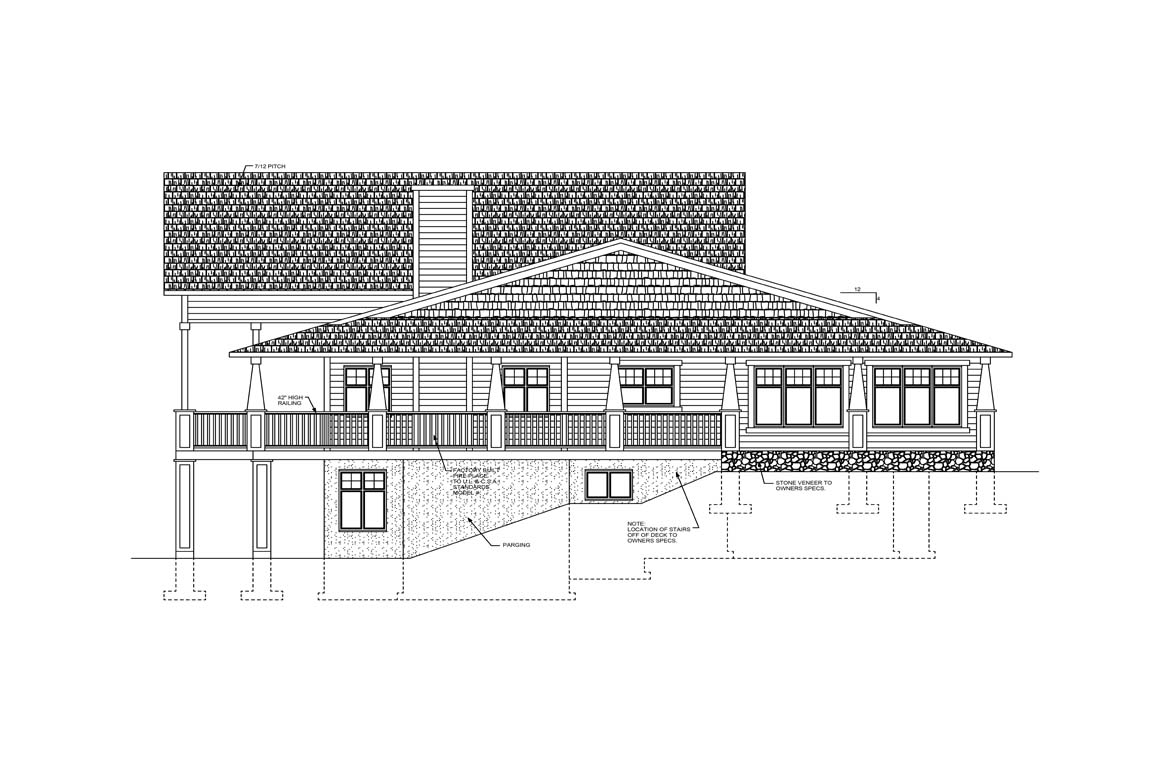 Mobile left elevation