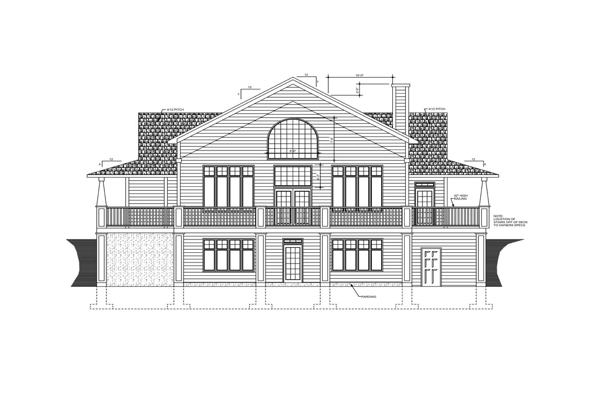 Mobile back elevation