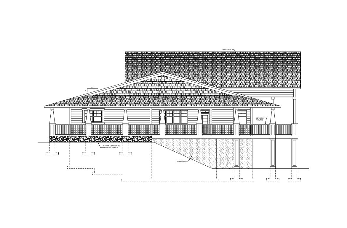 Mobile right elevation