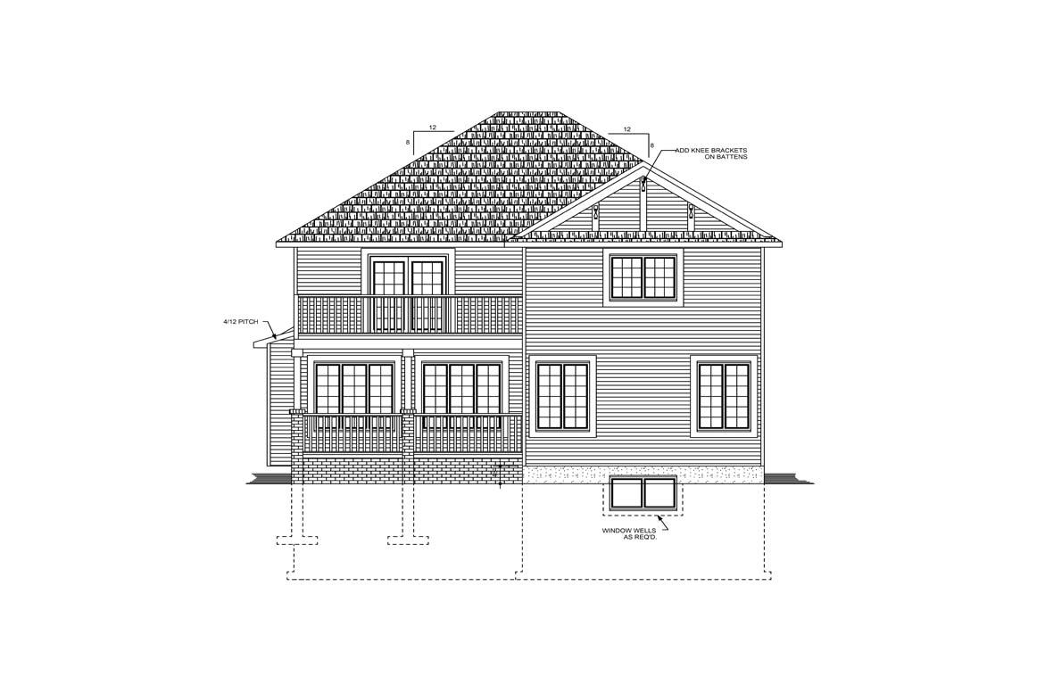 Mobile back elevation