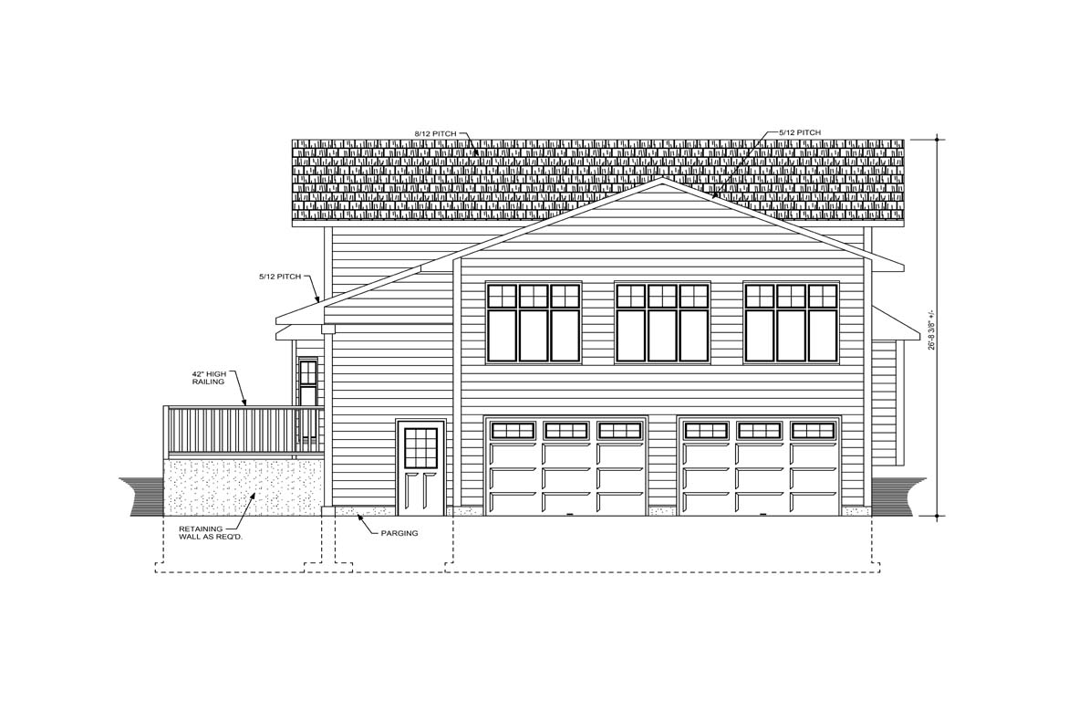 Mobile back elevation