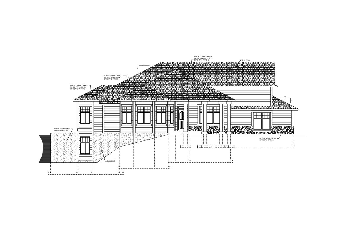 Mobile left elevation