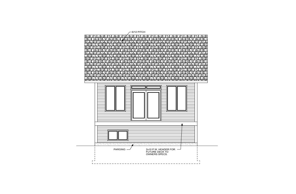 Mobile back elevation