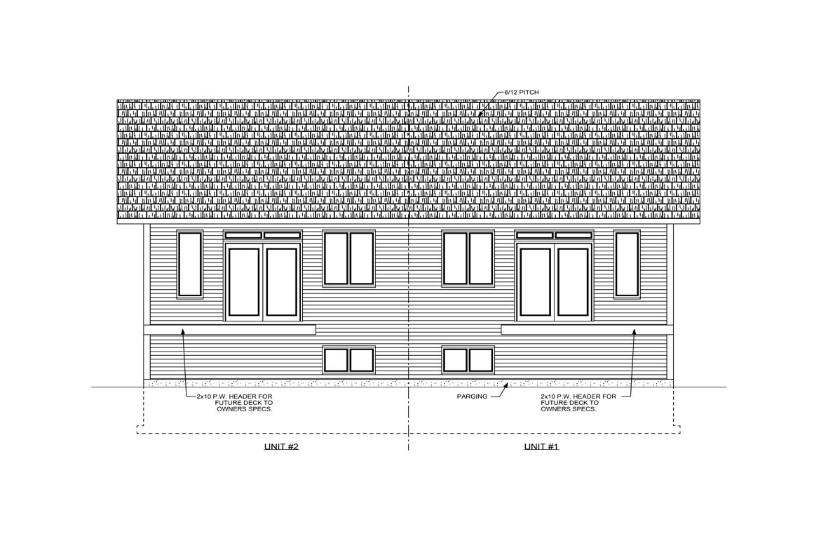Mobile back elevation