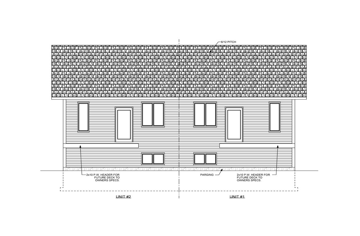 Mobile back elevation