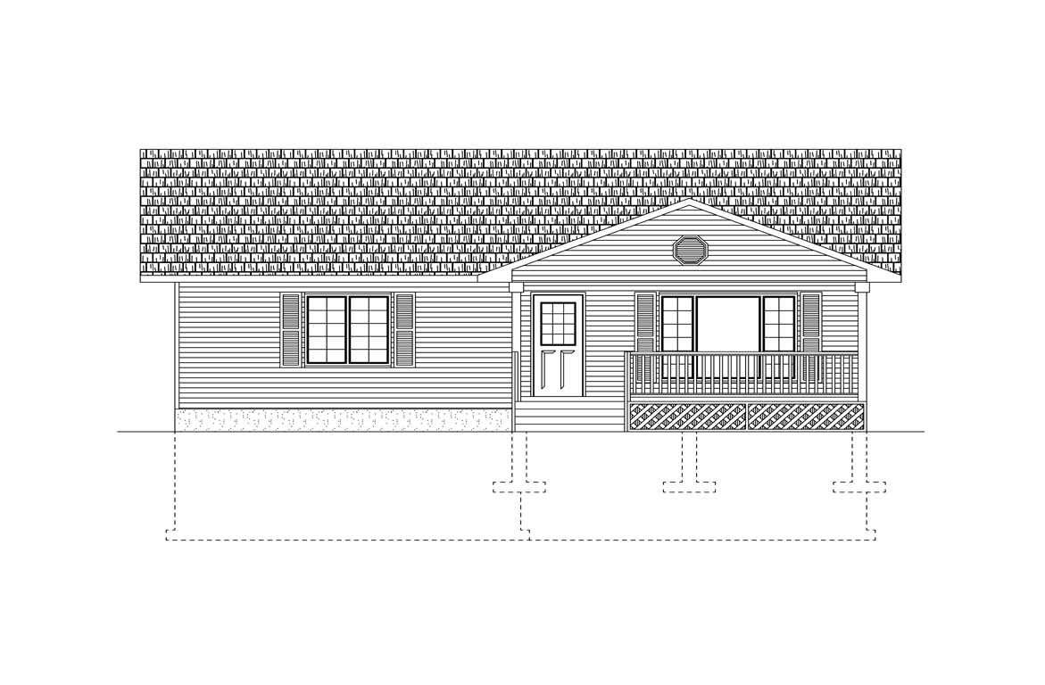 Mobile front elevation