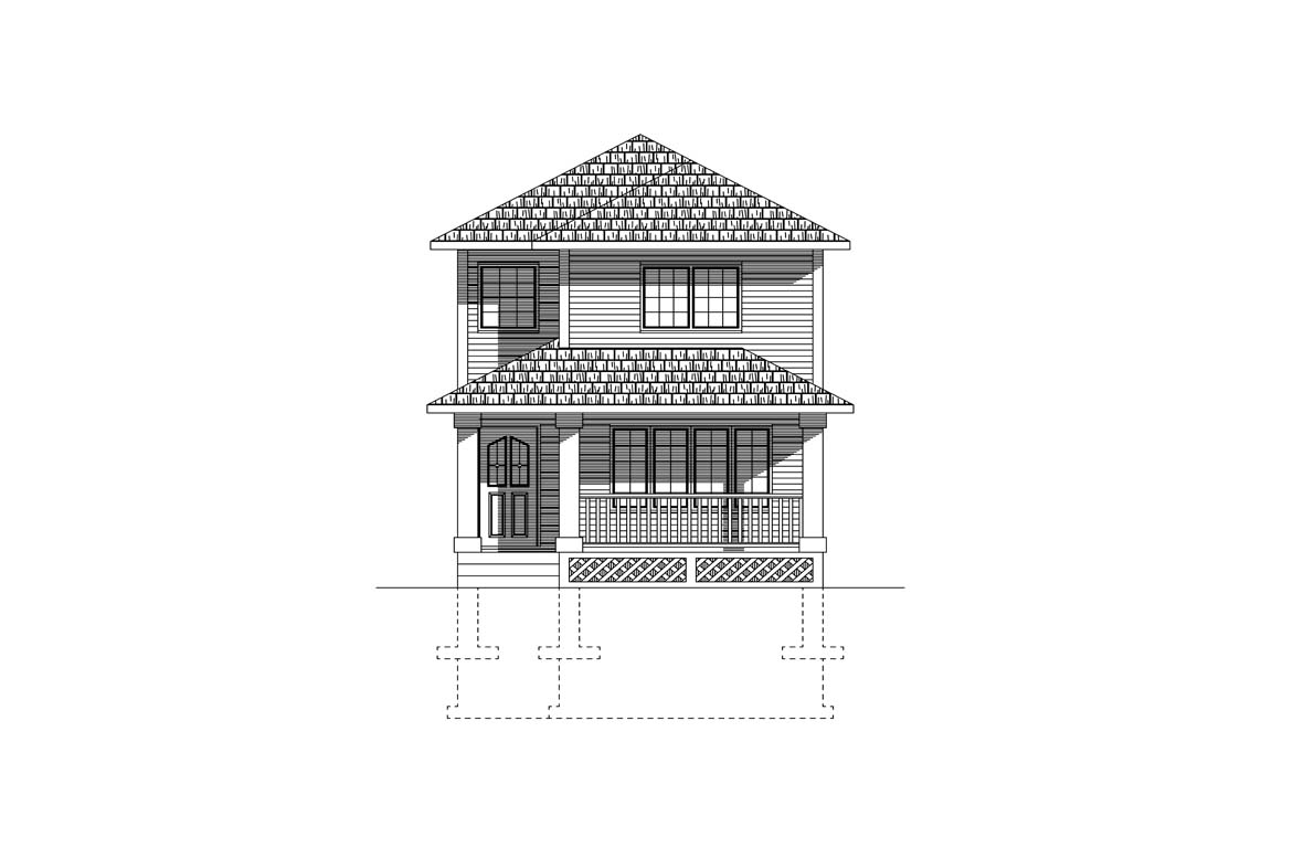 Mobile front elevation
