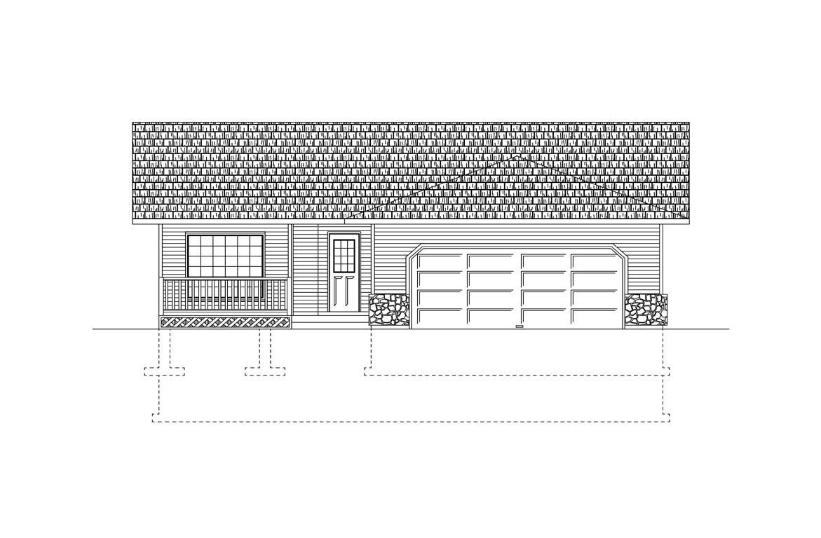 Mobile front elevation