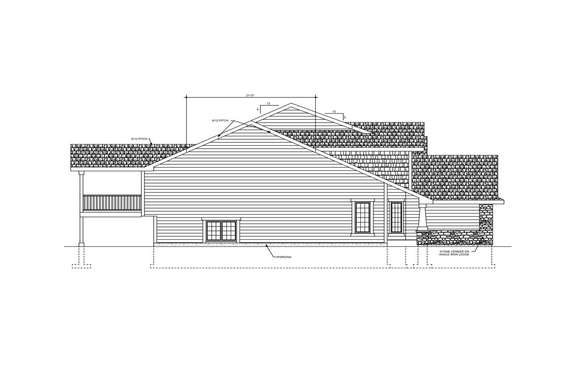 Mobile left elevation