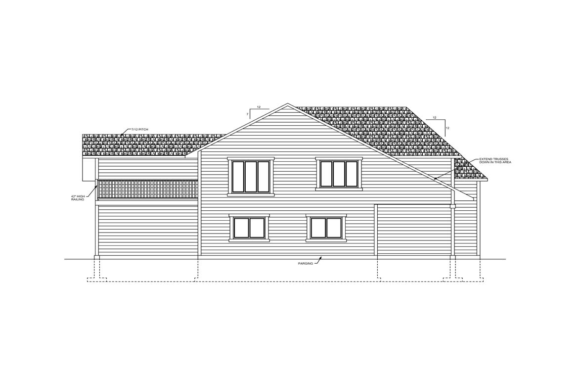 Mobile left elevation