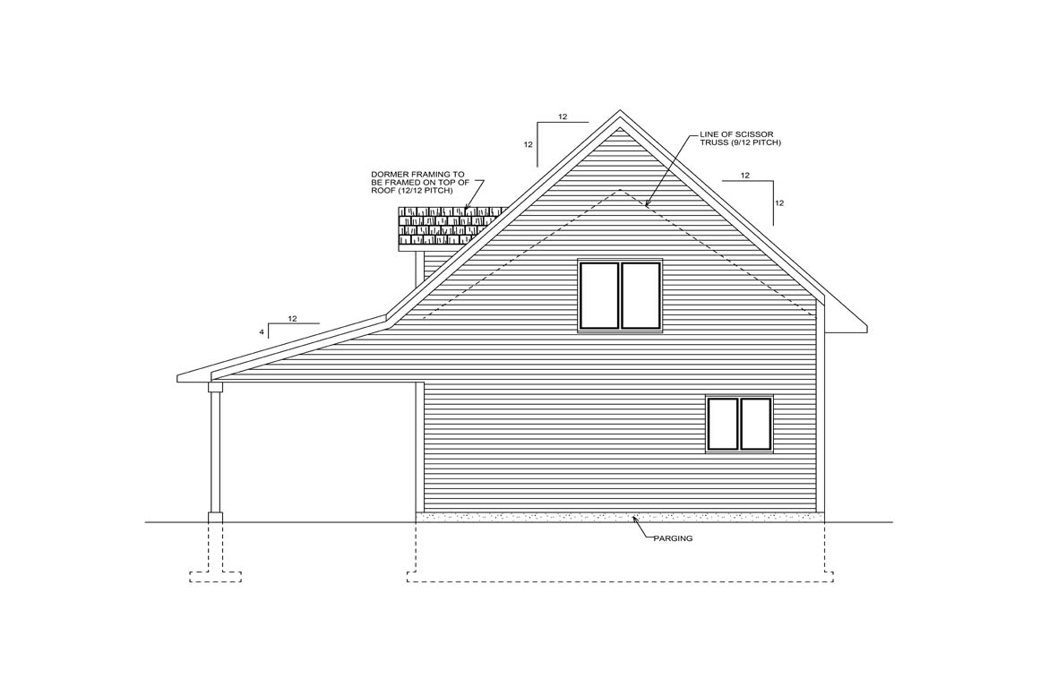 Mobile back elevation