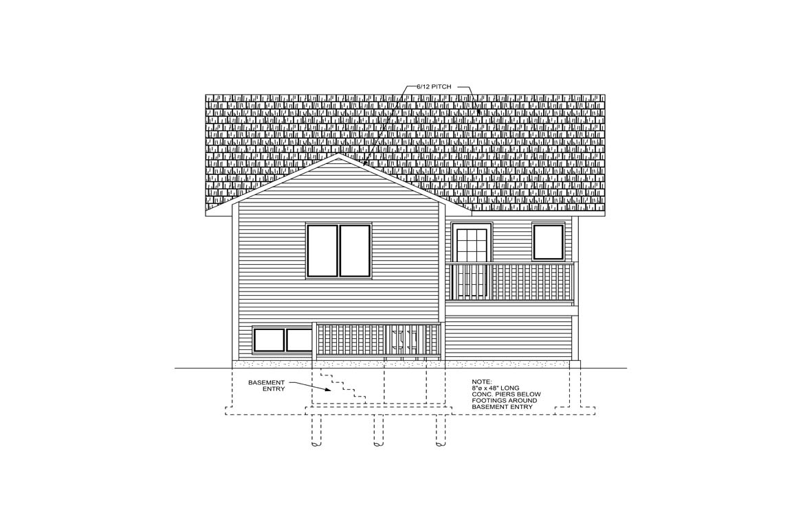 Mobile back elevation
