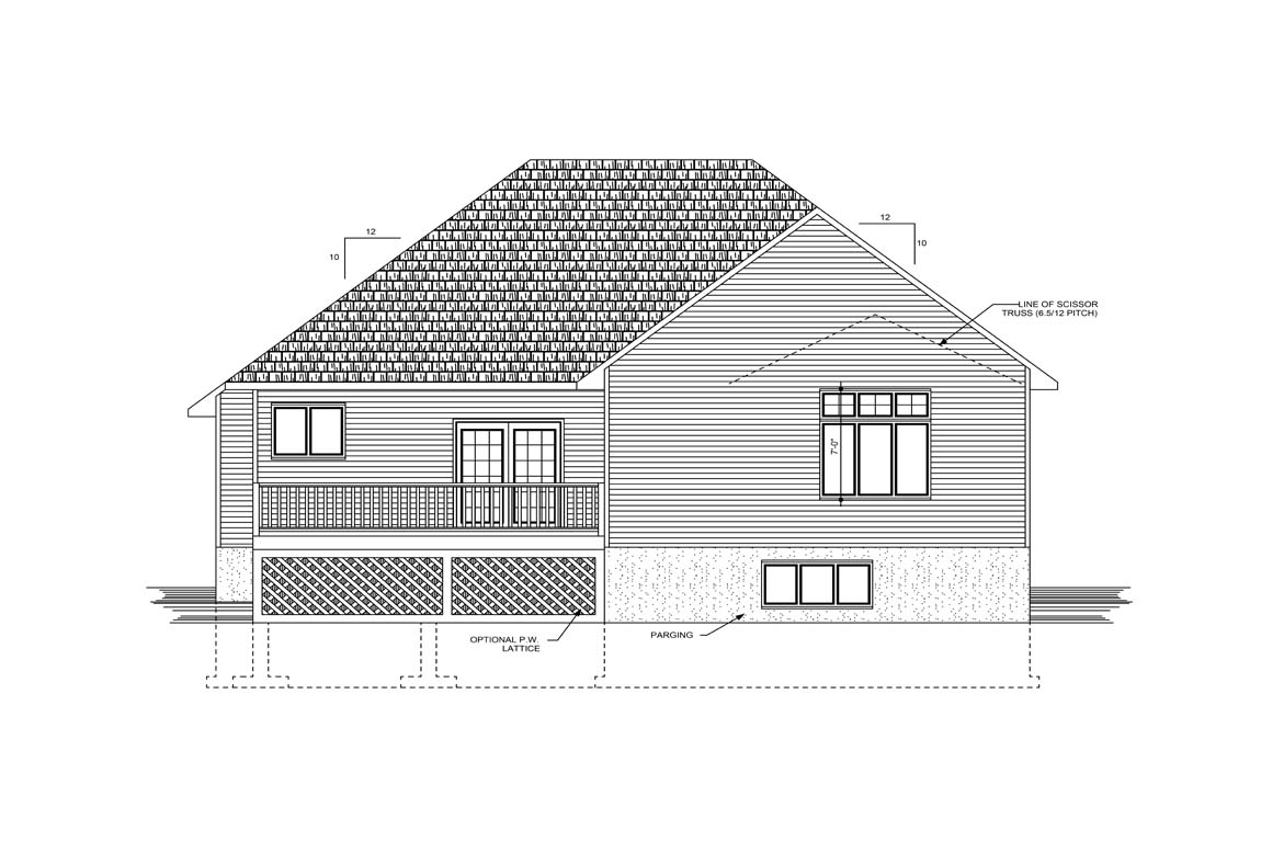 Mobile back elevation