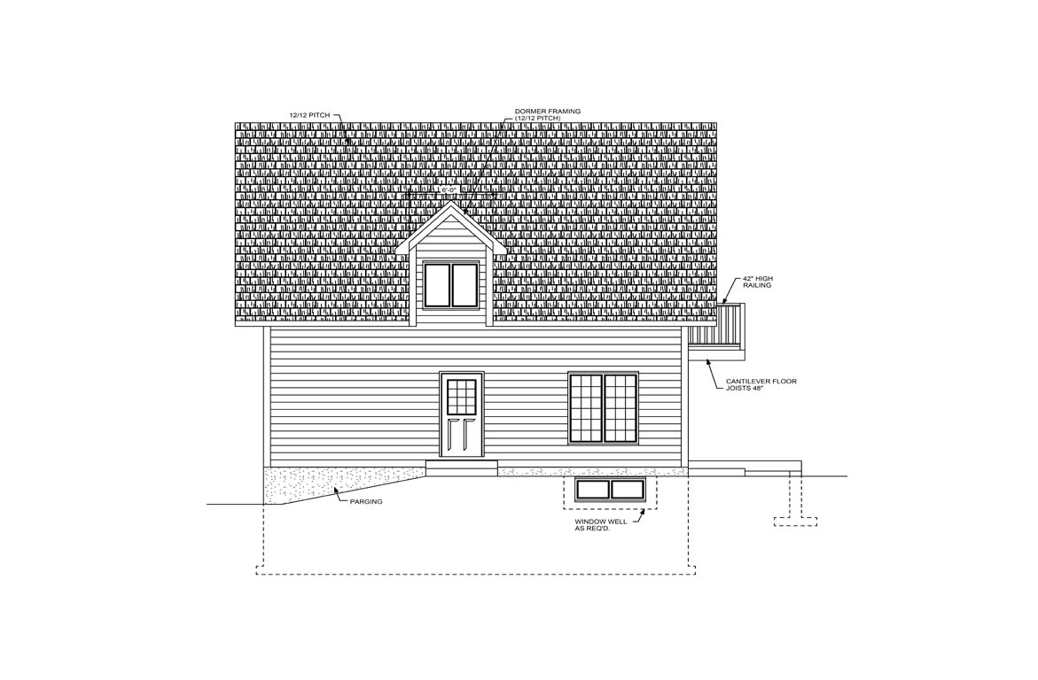 Mobile left elevation