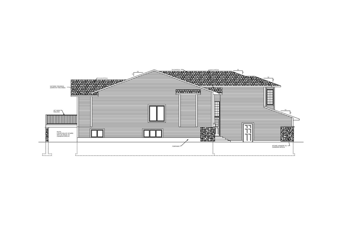 Mobile left elevation