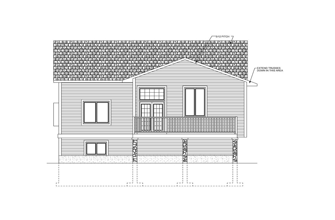 Mobile back elevation