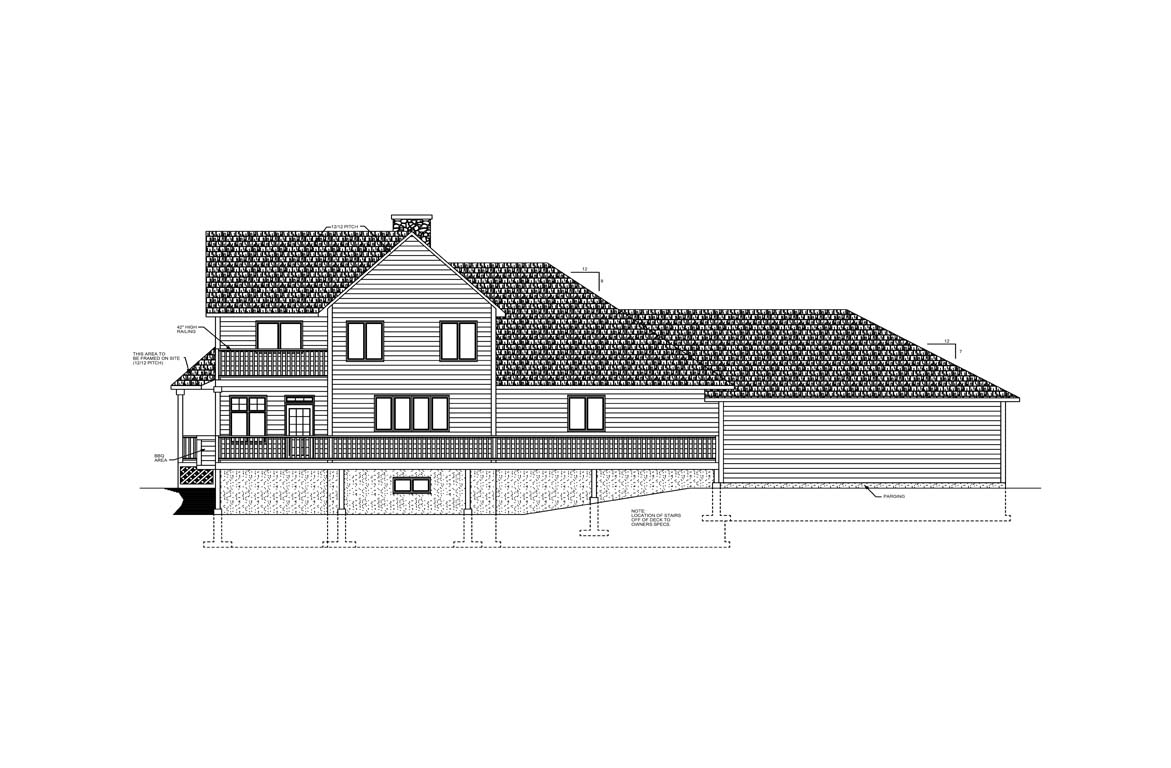 Mobile back elevation