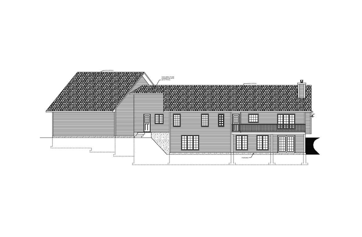 Mobile back elevation