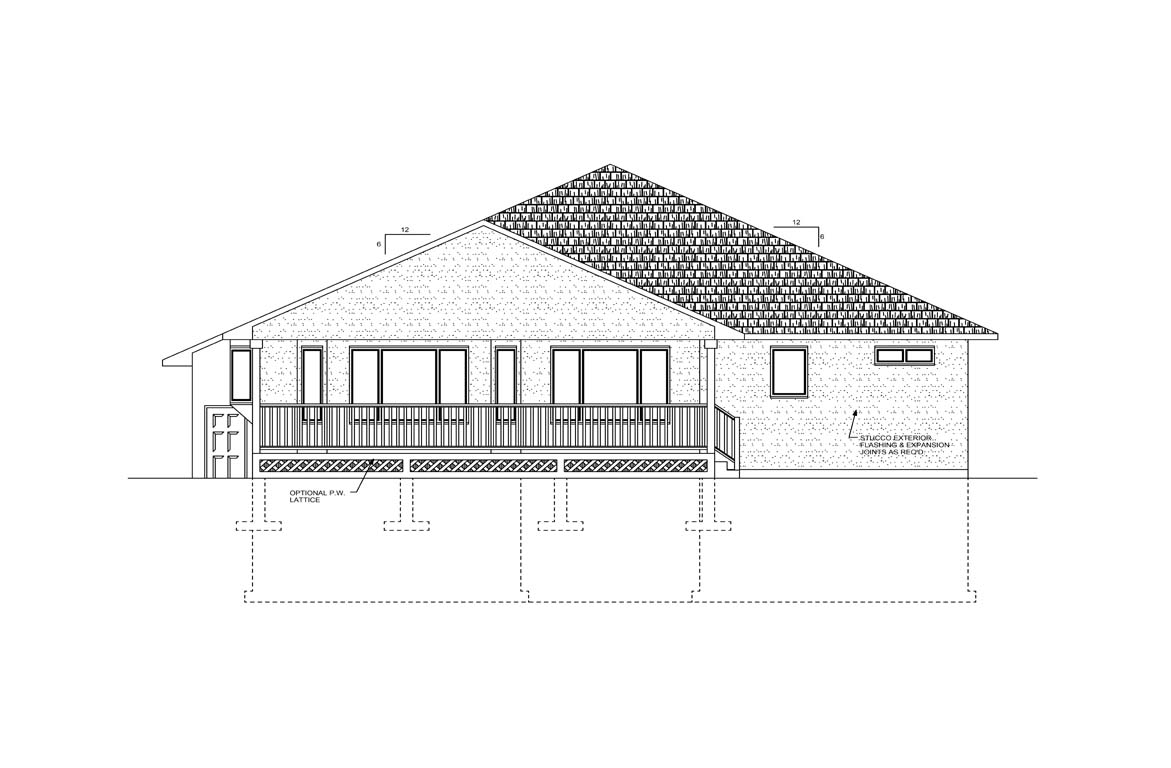 Mobile back elevation