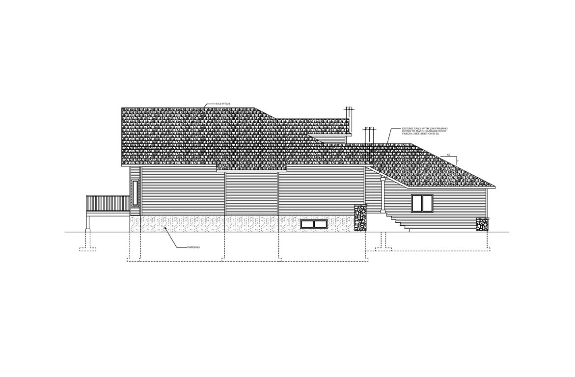 Mobile left elevation