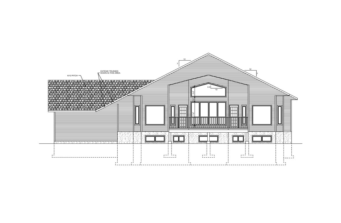 Mobile back elevation