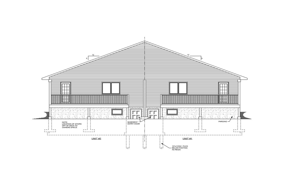 Mobile back elevation