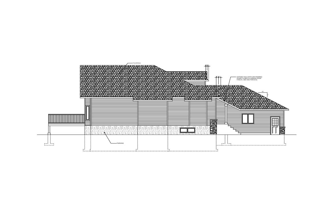 Mobile left elevation