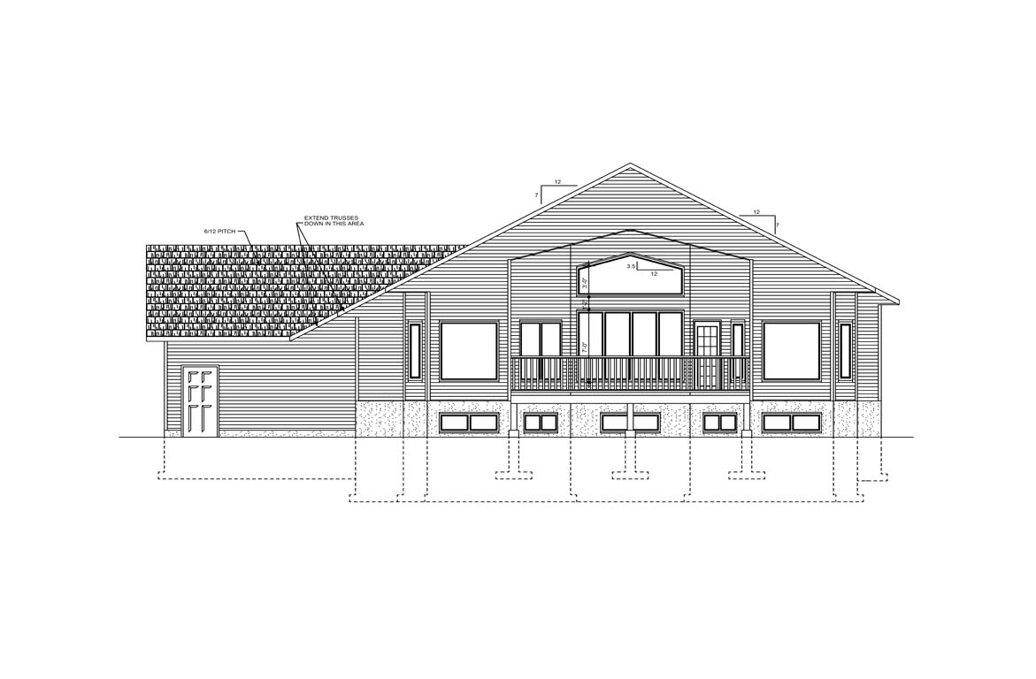 Mobile back elevation