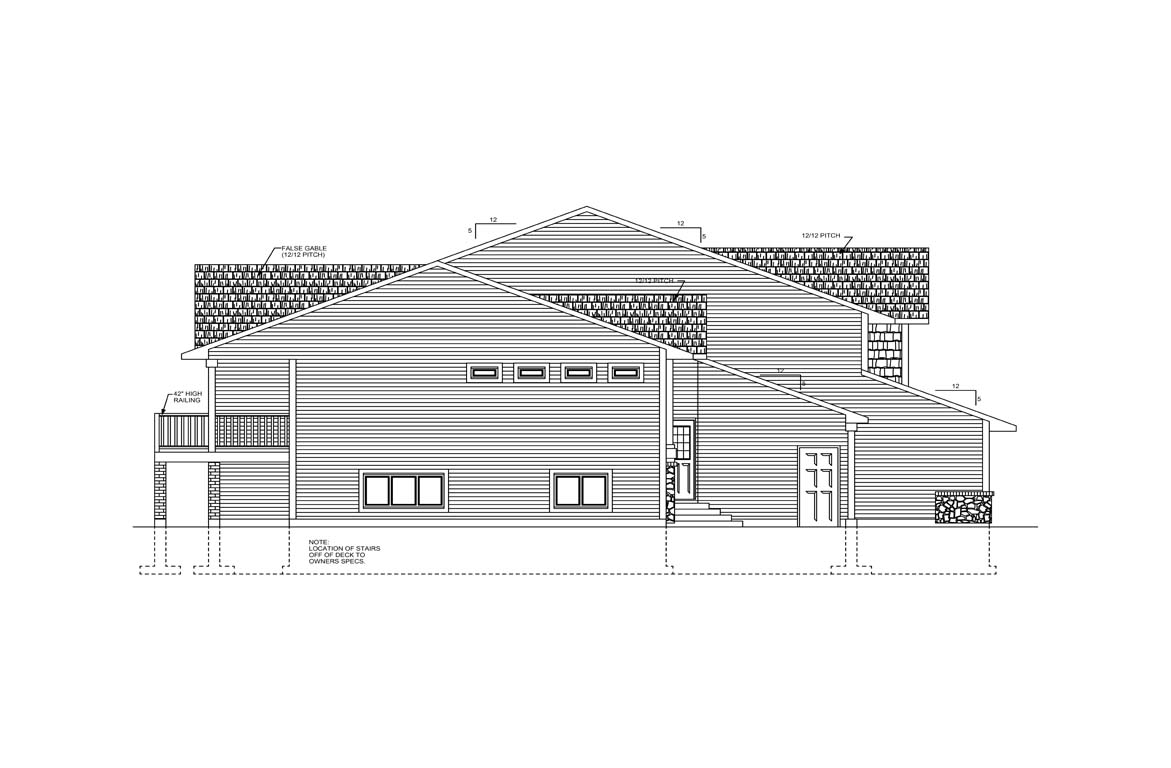 Mobile left elevation