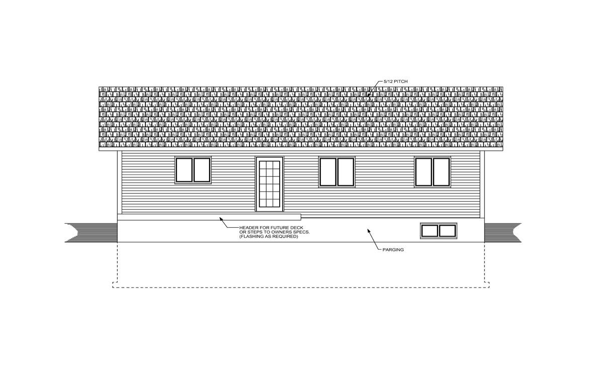 Mobile back elevation