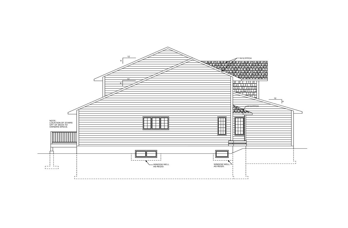 Mobile left elevation