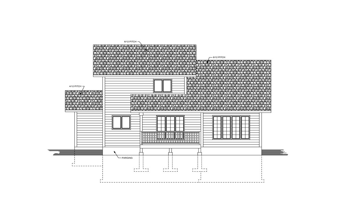 Mobile back elevation
