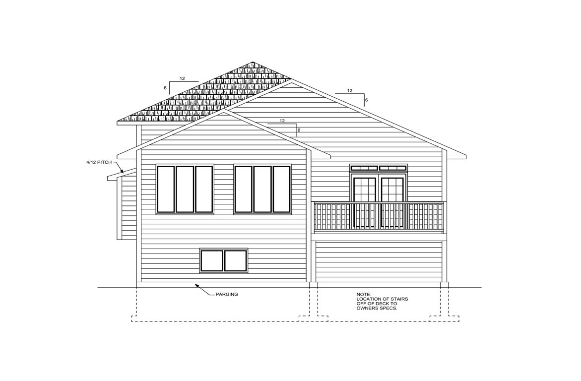 Mobile back elevation