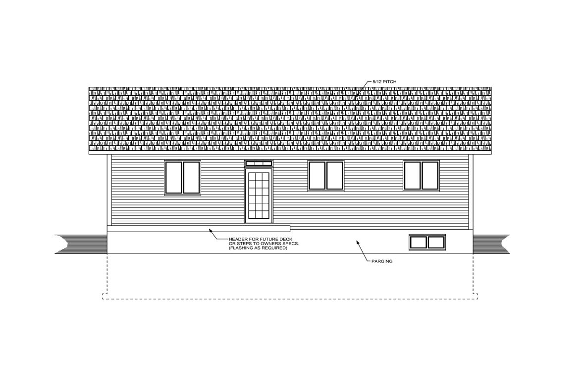 Mobile back elevation